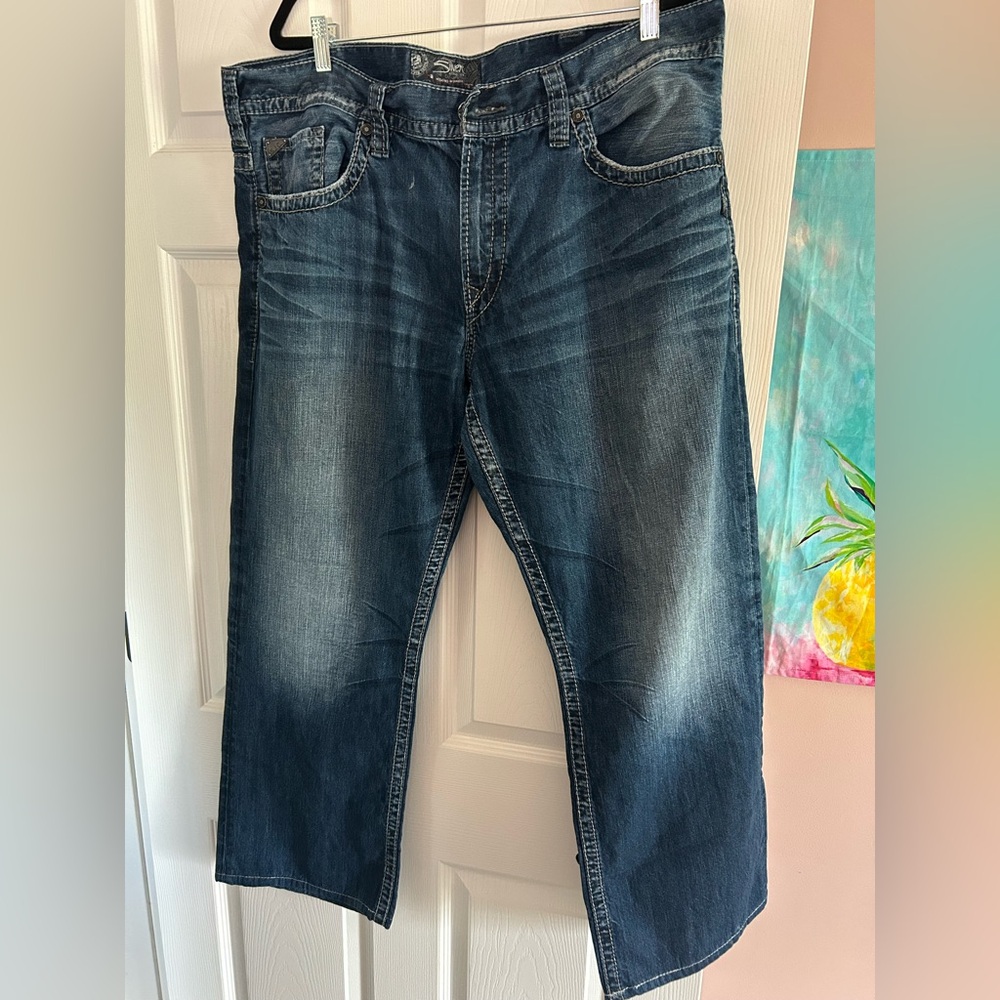 Men’s Silver Jeans Gordie